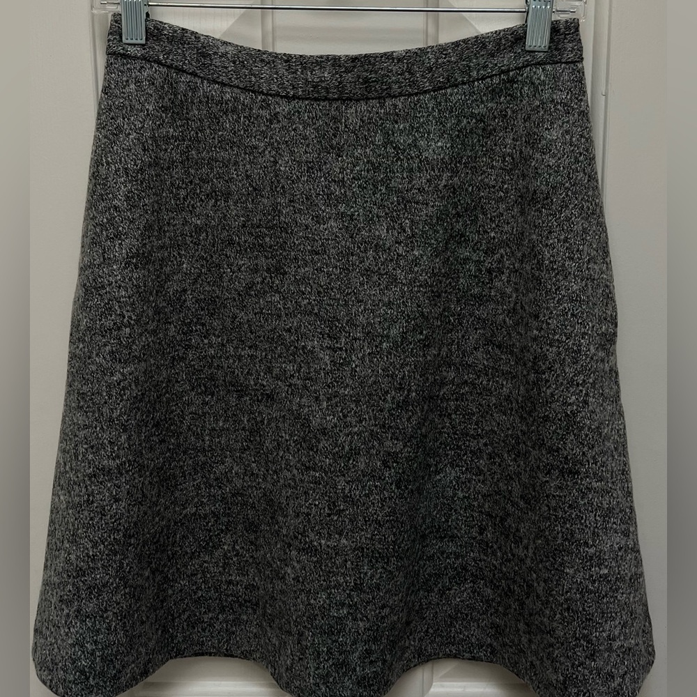Banana Republic Charcoal Skate Skirt